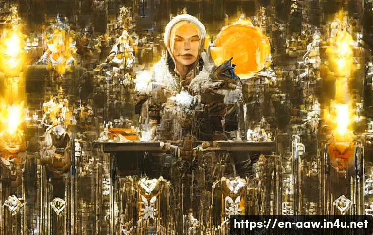 아키에이지 상위 콘텐츠 리뷰 - **Prompt: Dedicated ArcheAge crafter at a detailed regal crafting station, surrounded by stacks of g...