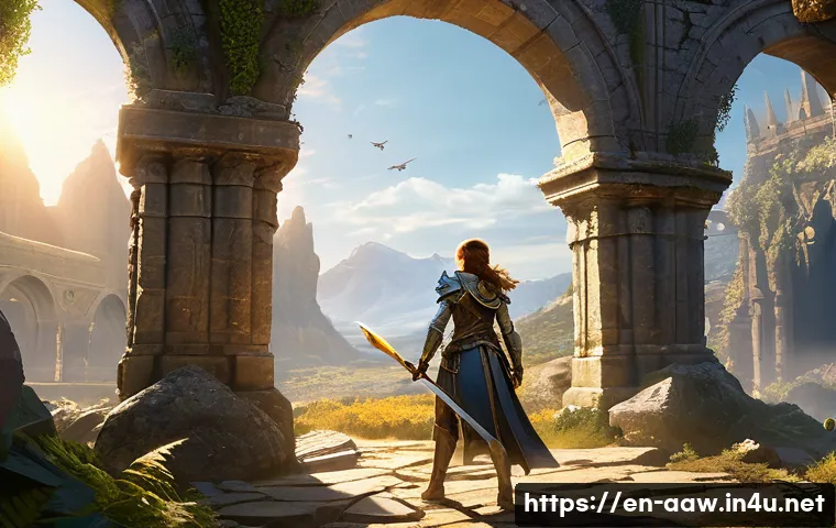 아키에이지 아이템 파밍 루트 - **Prompt 1: Auroria's Untamed Treasure Hunt**
A highly detailed, action-packed fantasy illustrat...