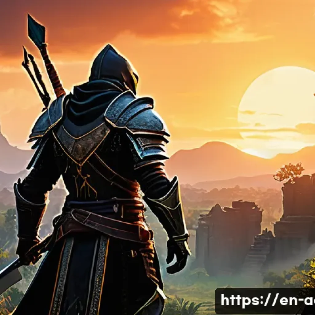 아키에이지 시즌별 유저 리뷰 - A dynamic fantasy combat scene in a lush, expansive MMORPG environment, featuring a balanced mix of ...